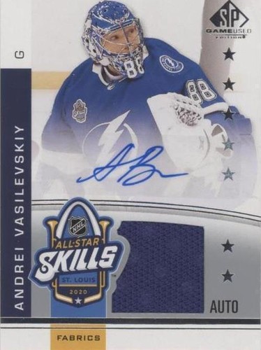 2020-21 Upper Deck SP Game Used - Andrei Vasilevskiy #ASA-AV