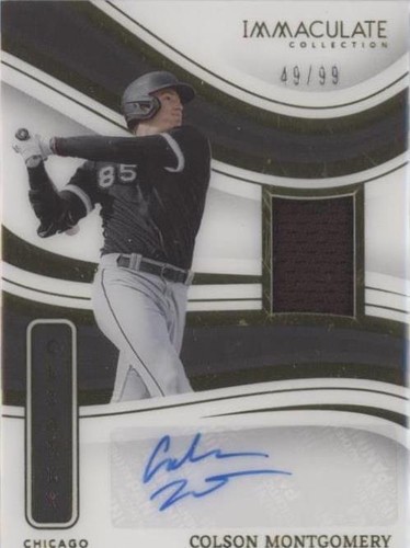 2023 Panini Immaculate Collection - Colson Montgomery #CMS-CM