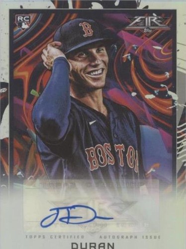 2022 Topps Fire - Jarren Duran #FA-JD