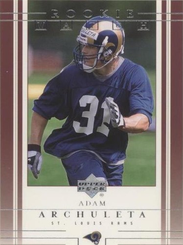 2001 Upper Deck Adam Archuleta #181