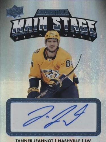 2022-23 Upper Deck Credentials - Tanner Jeannot #MS-TJ