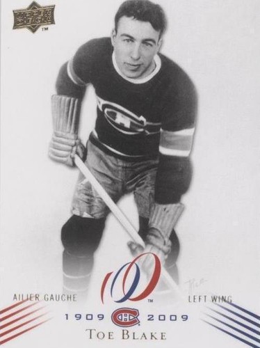 2008-09 Upper Deck Montreal Canadiens Centennial Set - Toe Blake #1