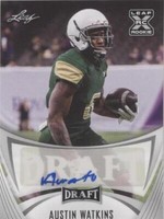 2021 Leaf Draft Austin Watkins Jr. #BA-AW1