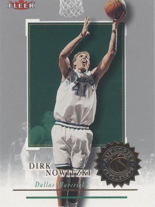 Fleer Authority 2000-01 - Dirk Nowitzki #76