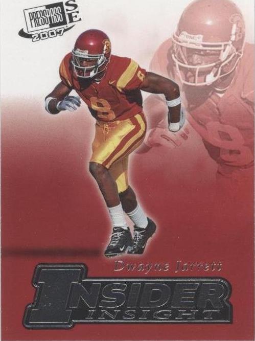 2007 Press Pass SE Dwayne Jarrett #II-14