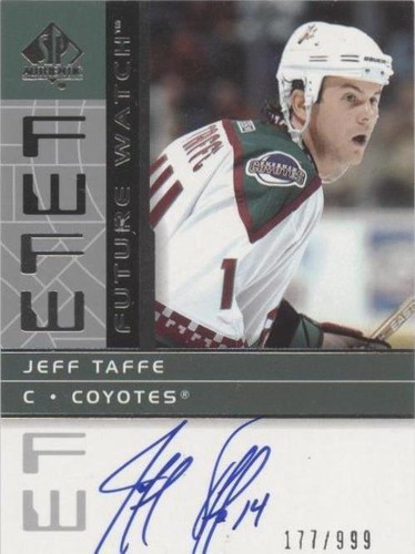 2002-03 SP Authentic - Jeff Taffe #192