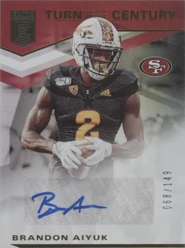 2020 Panini Donruss Elite Brandon Aiyuk #TC-BA