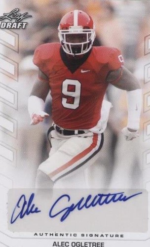 2013 Leaf Draft Alec Ogletree #BA-AO2