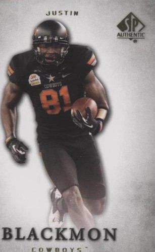2012 SP Authentic Justin Blackmon #81
