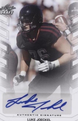 2013 Leaf Draft Luke Joeckel #BA-LJ3