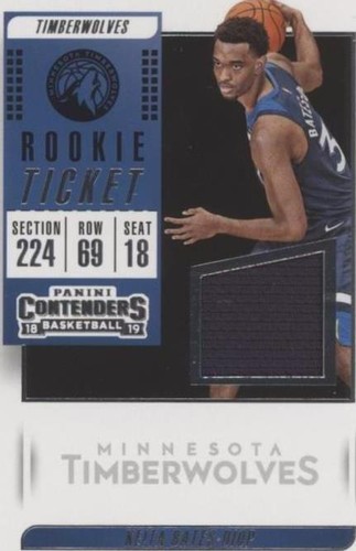 2018-19 Panini Contenders - Keita Bates-Diop #RT-KBD