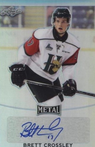 2016-17 Leaf Metal - Brett Crossley #BA-BC1