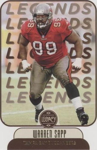 2021 Panini Legacy Warren Sapp #108