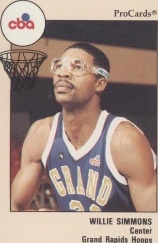 1989-90 ProCards CBA - Willie Simmons #130