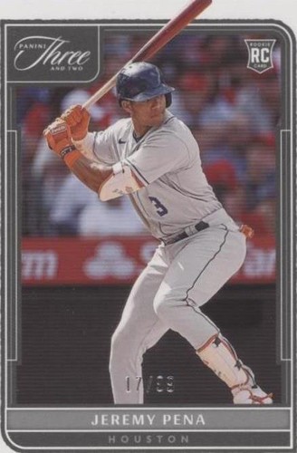 2022 Panini Three and Two - Jeremy Pena #123