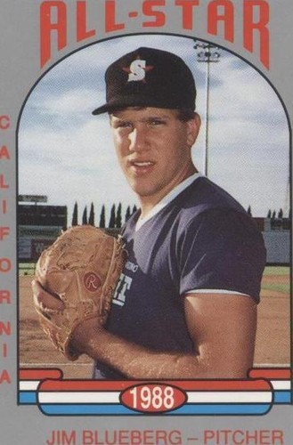 1988 Cal League California League All-Stars - Jim Blueberg #30
