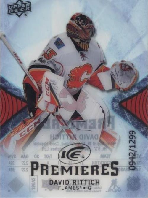 2017-18 Upper Deck Ice - David Rittich #102