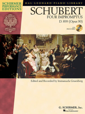 Schubert - Four Impromptus, D. 899 (0p. 90) Schirmer Performance Editions