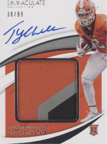2021 Panini Immaculate Collection Collegiate Tylan Wallace #PPA-TW