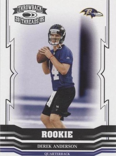 2005 Donruss Throwback Threads Derek Anderson #189