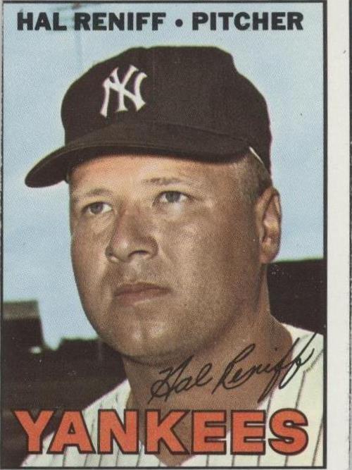 1967 Topps - Hal Reniff #201