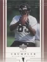 2001 Upper Deck Alge Crumpler #184