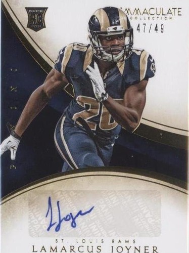 2014 Panini Immaculate Collection Lamarcus Joyner #164