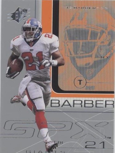 2001 SPx Tiki Barber #59