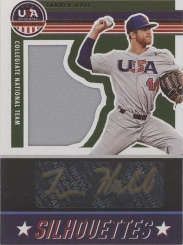 2023 Panini USA Baseball Stars & Stripes - Tanner Hall #SIL-TH