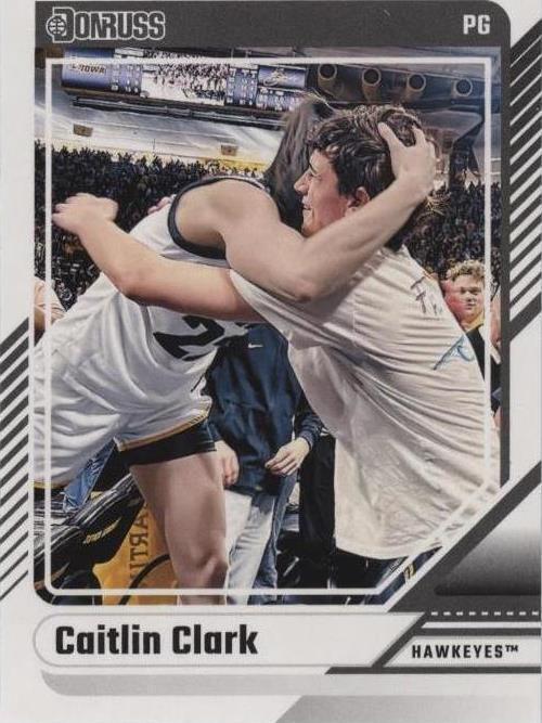 2024 Panini Donruss Caitlin Clark #19 Rookie Card - Base Edition Featuring Rising Star Caitlin Clark
