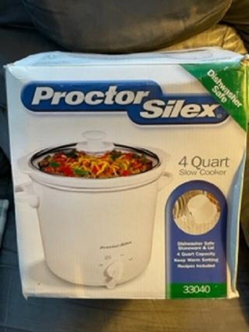 Proctor Silex Slow Cooker 4 Quart Slowcookersi