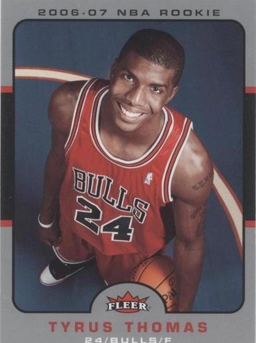 2006-07 Fleer - Tyrus Thomas #201