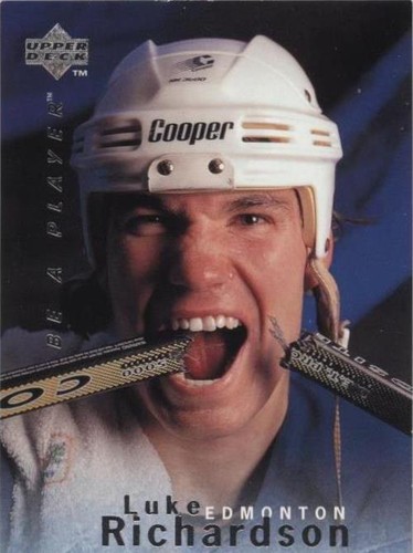 1995-96 Upper Deck Be a Player - Luke Richardson #70