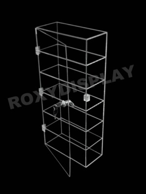 Clear Acrylic Display Tower Case #JW-AD-F1022