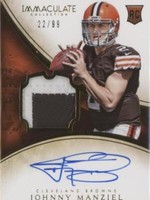 2014 Panini Immaculate Collection Johnny Manziel #109