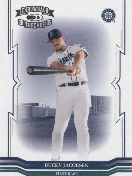 2005 Donruss Throwback Threads - Bucky Jacobsen #93