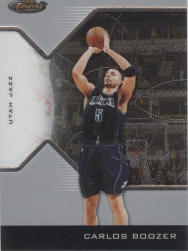 2004-05 Topps Finest - Carlos Boozer #16