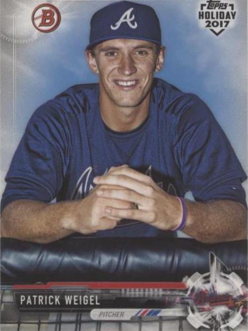 2017 Topps Holiday Bowman - Patrick Weigel #TH-PW