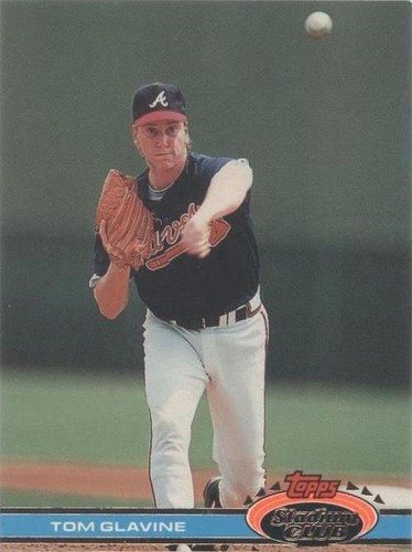 1991 Topps Stadium Club - Tom Glavine #558