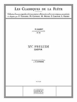 Prelude No.15, Op.28 in D flat major Flute and Piano Score  Fr�d�ric Chopin