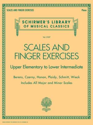 Scales and Finger Exercises Piano Collection