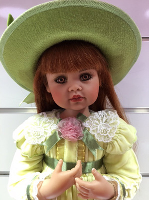 new 2001 limited edition jan mclean artist doll lucy limited