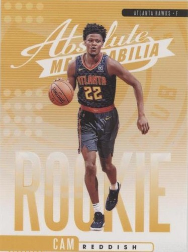 Cam Reddish 2019-20 Select Rookie Patch Auto Purple Prizm