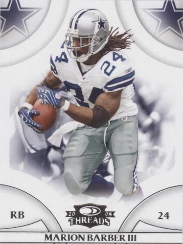 2008 Donruss Threads Marion Barber III #139