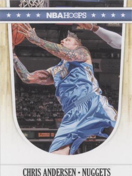 NBAカード　Chris Andersen select 99シリ NBAカード CHRIS ANDERSEN クリスアンダーセン - メルカリ