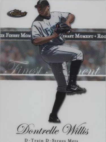 2007 Topps Finest - Dontrelle Willis #RFM-DWW