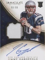 2014 Panini Immaculate Collection Jimmy Garoppolo #124