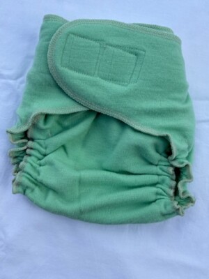 Loveybums Ex-Large Key Lime Wool Jersey Cover . Fit 28-40 lbs