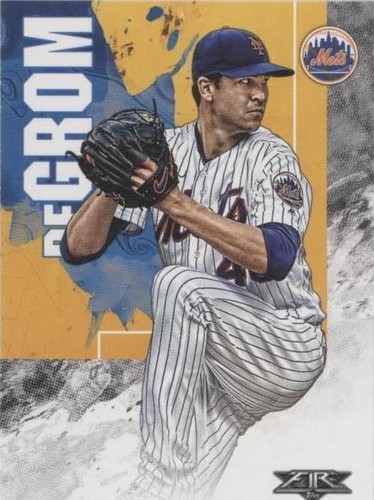 2019 Topps Fire - Jacob deGrom #158