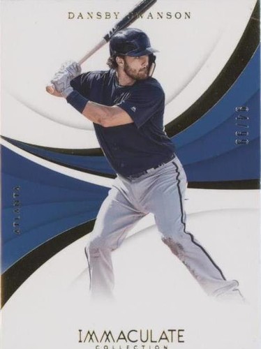2018 Panini Immaculate Collection - Dansby Swanson #97